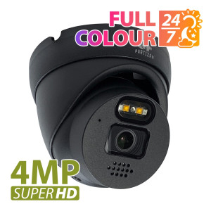 PARTIZAN 4.0MP IP kamera IPD-4SP-IR FADA SH melna