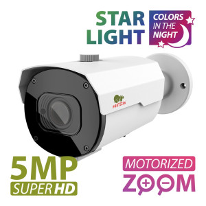 PARTIZAN 5.0MP IP Варифокальная камера IPO-VF5MP AF Starlight 2.0