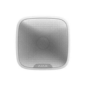 Ajax iela  
Siren Wireless ielas sīrena (balta)