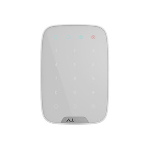 Ajax KeyPad bezvadu taustiņu klaviatūra (balta)