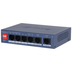 DAHUA PoE slēdzis 100Mbps 4+2G uplink CS4006-4ET2GT-36