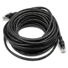 Kabelis Cat5E UTP, 10m, melns