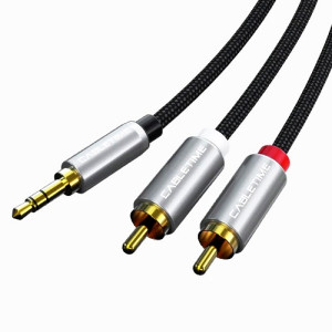 Audio kabelis 3,5 mm - 2x RCA, 3 m