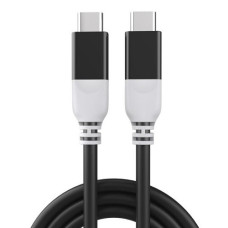 USB-C - USB-C kabelis, PD100W, USB4 (melns, 3m)