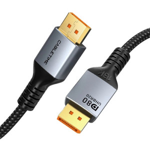 Premium kabeļa DisPlay Port - DisPlay Port, 16K, 2m, 2.1 versija