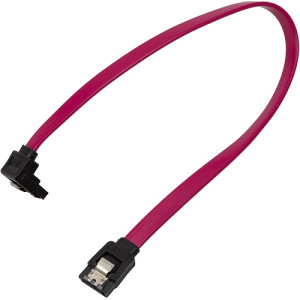 SATA III kabelis ar 90 grādu labo leņķi, 0,3m