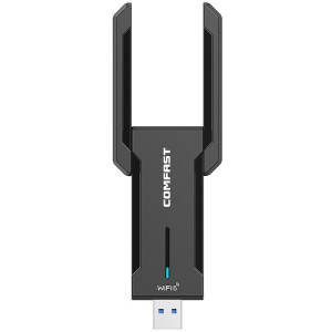 WiFi-USB adapteris, 5374Mbps, 2,4GHz, 5GHz, 6GHz