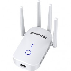 WiFi Repeater, 300Mbps, 2.4GHz, 2 antennas, wall-mounted