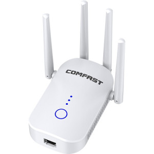 WiFi Repeiteris, 1200Mbps, 2,4/5GHz, 4 antenas, sienas stiprinājums