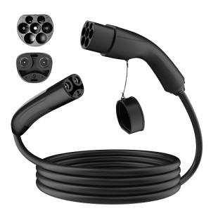 Tesla elektroauto lādēšanas kabelis - Type 2, 32A, 7,2 kW, 1 fāze, 5 m