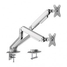 Dual 17”-32” Monitor Spring-Assisted Arm Mount