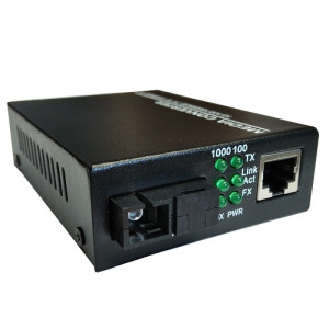 Mediju pārveidotājs 10/100/1000M TX1550nm
