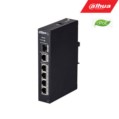 ePoE switch 100Mbps 4portu+1G uplink