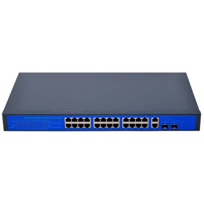 PoE switch 24ch 100Mbps +2+2G uplink