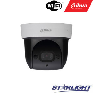 DAHUA Mini 2 megapikseļu HD tīkla IR PTZ kameras, x4 tālummaiņa WIFI