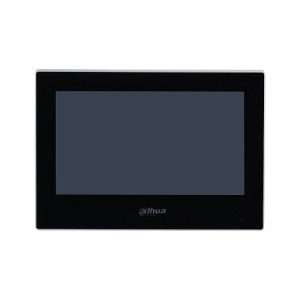 DAHUA 7 collu krāsu iekštelpu monitors VTH2621G-WP, melns
