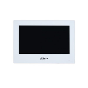 DAHUA 7 collu krāsains 2-vadu IP un Wi-Fi iekštelpu monitors VTH2622GW-W balts