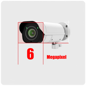 6 Megapikseļu IP kameras