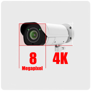 8 Megapikseļu HD CVI kameras