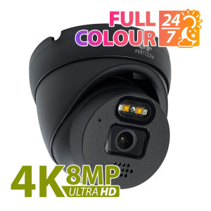 PARTIZAN 8.0MP (4K) IP kamera IPD-5SP-IR 4K FADA SH melna