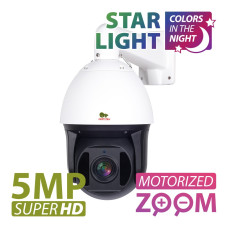 PARTIZAN 5.0MP IP varifokālā kamera IPS-230X-IR 1.3 Starlight
