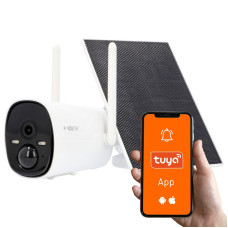 3Mp Wi-Fi bezvadu kameras akumulatora saules baterija VIDI-Z-TW-3BS